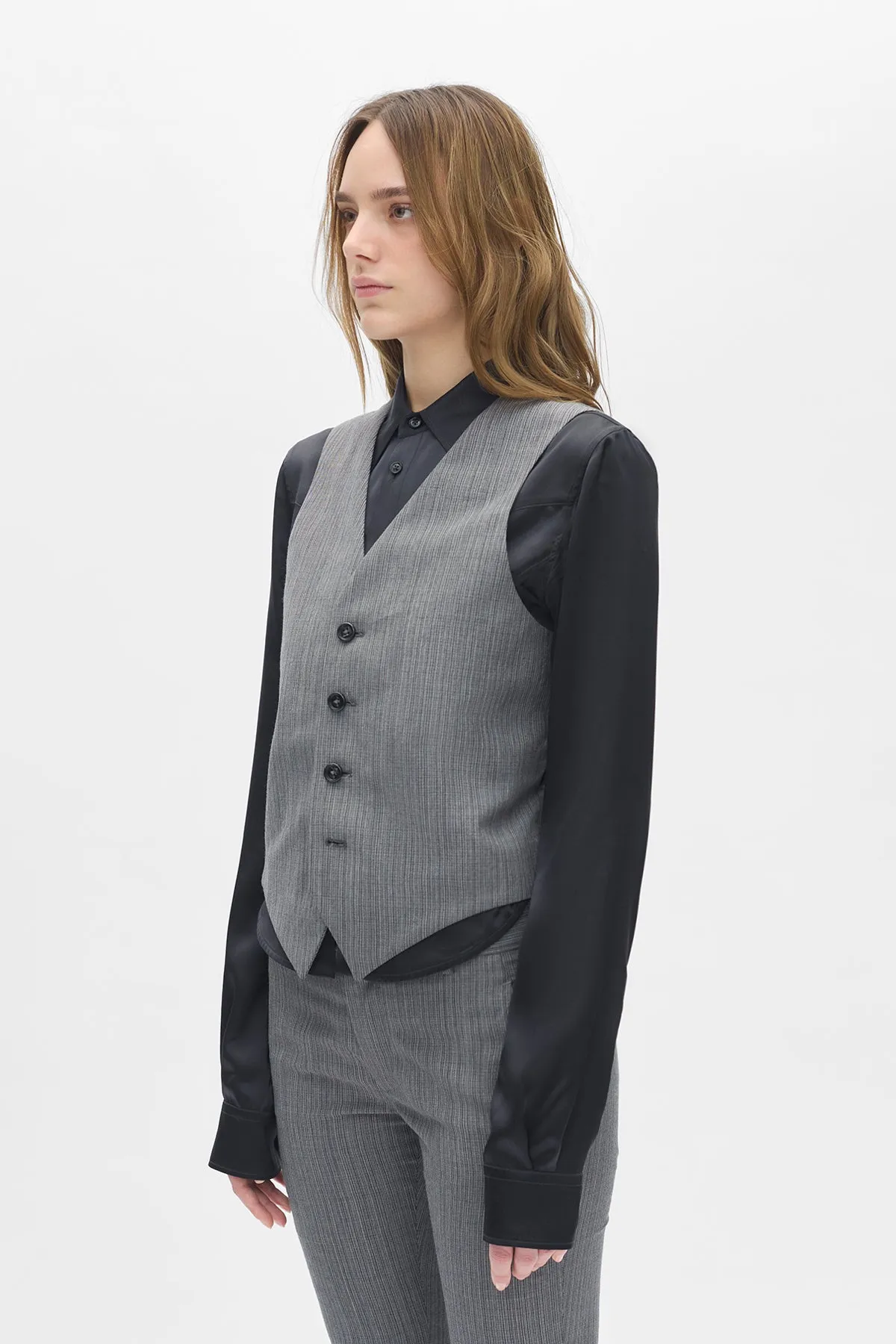 Stanse Classic Waistcoat sold by Ann Demeulemeester product image thumbnail 2