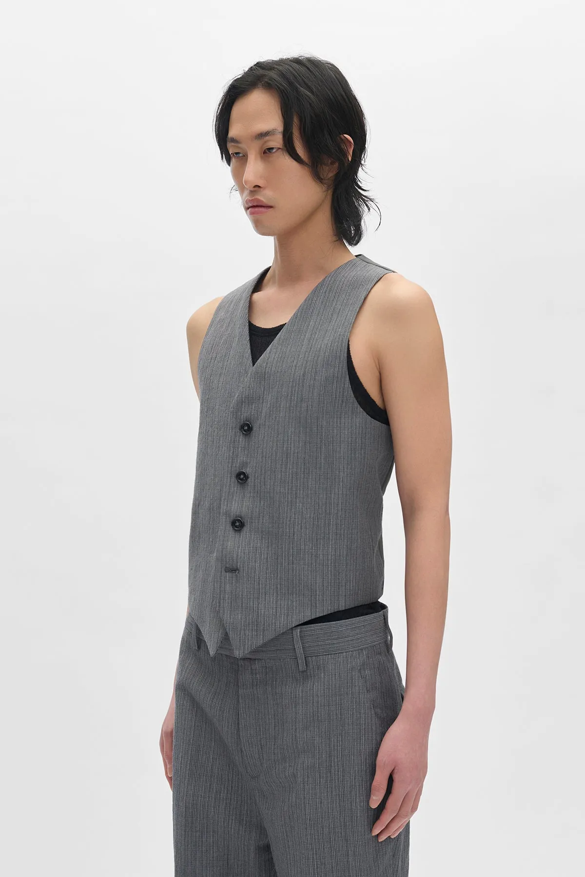 Kaare Classic Waistcoat sold by Ann Demeulemeester product image thumbnail 2