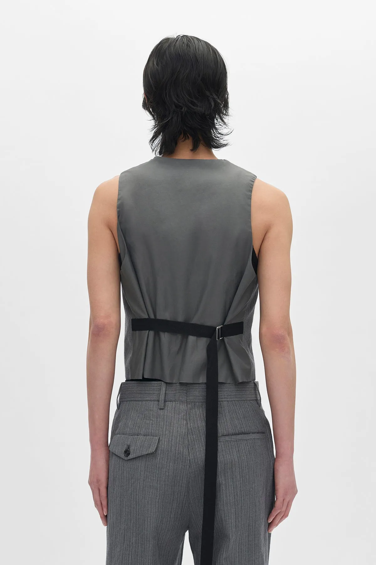 Kaare Classic Waistcoat sold by Ann Demeulemeester product image thumbnail 3