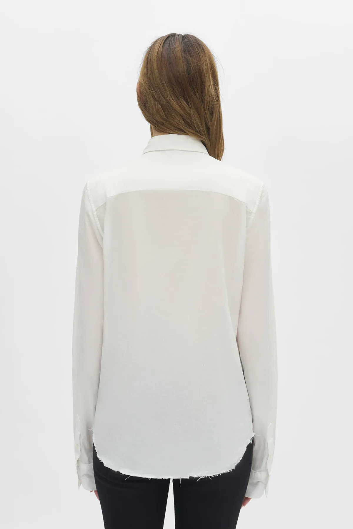 Liek Classic Shirt With Raw Edges sold by Ann Demeulemeester product image thumbnail 3