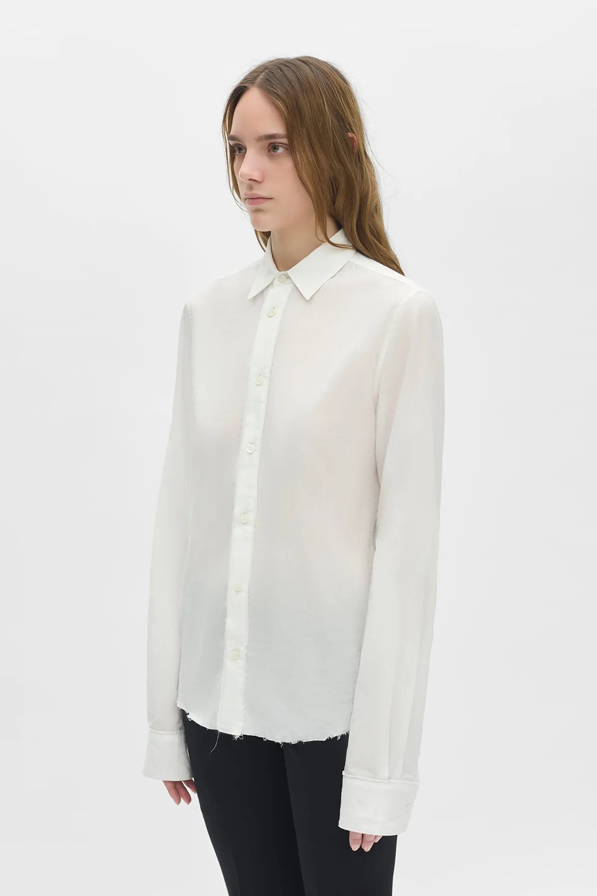 Liek Classic Shirt With Raw Edges sold by Ann Demeulemeester product image thumbnail 2