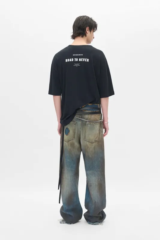 Dieter "Road To Never" High-Comfort T-Shirt sold by Ann Demeulemeester