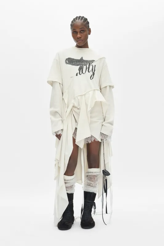 Nikita ''Eternal Eagle'' Long Sleeve T-Shirt sold by Ann Demeulemeester