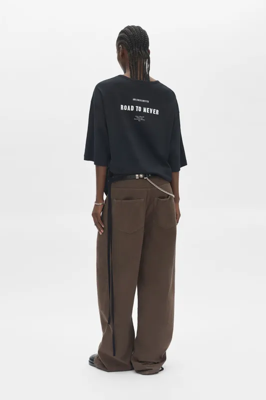 "Road To Never" Aga High Comfort T-shirt made by Ann Demeulemeester