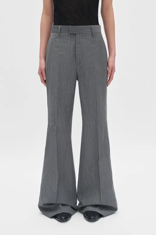 Marcelino Comfort Trousers with Metal Buckle Belt made by Ann Demeulemeester