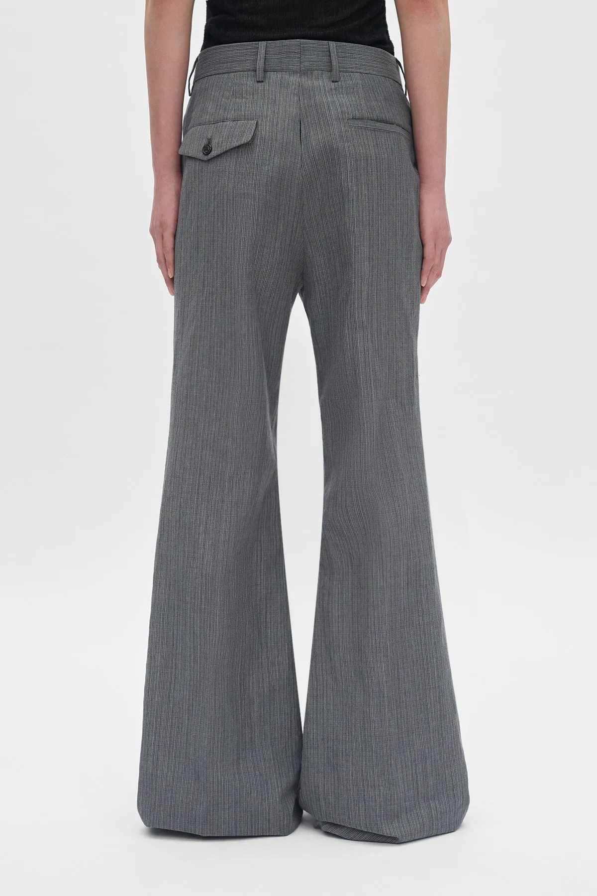 Marcelino Comfort Trousers with Metal Buckle Belt sold by Ann Demeulemeester product image thumbnail 3