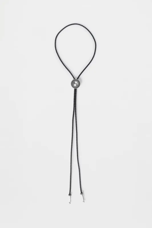 Alix Stud Braid Bolo Tie sold by Ann Demeulemeester