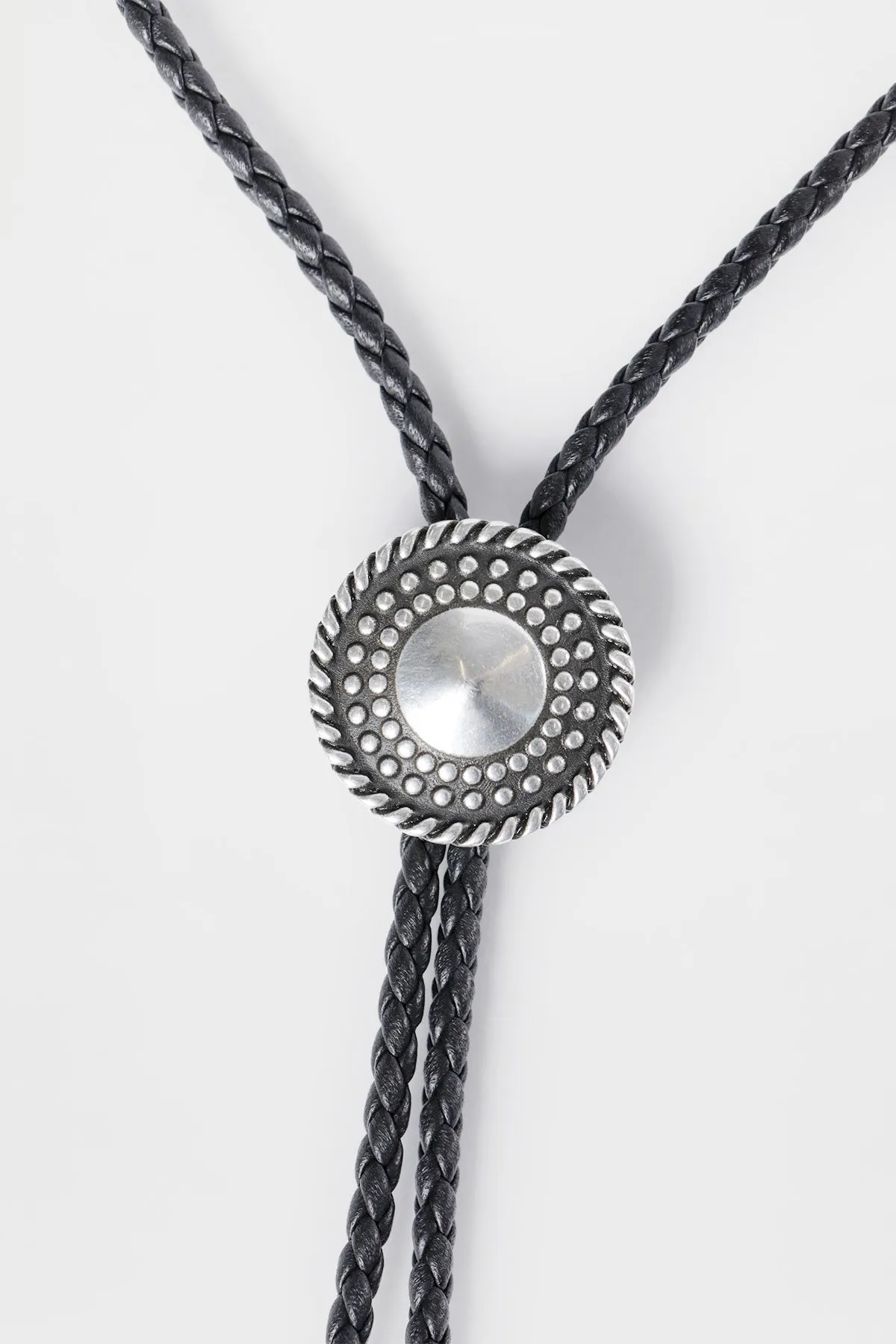 Alix Stud Braid Bolo Tie sold by Ann Demeulemeester product image thumbnail 2