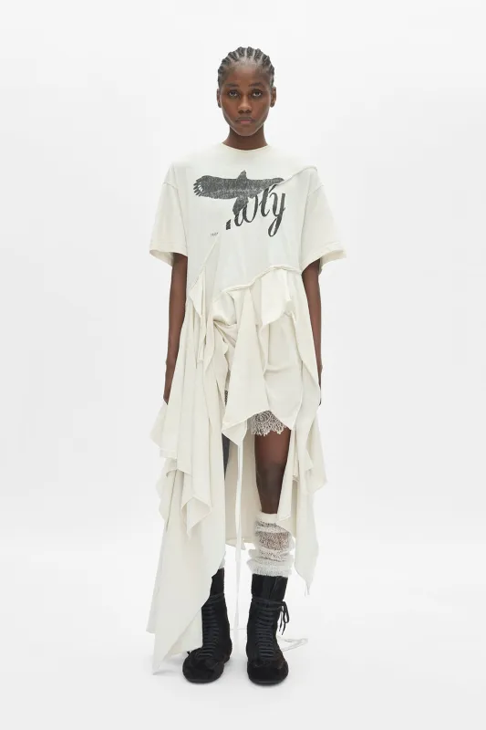Guusta Long Deconstructed Dress sold by Ann Demeulemeester