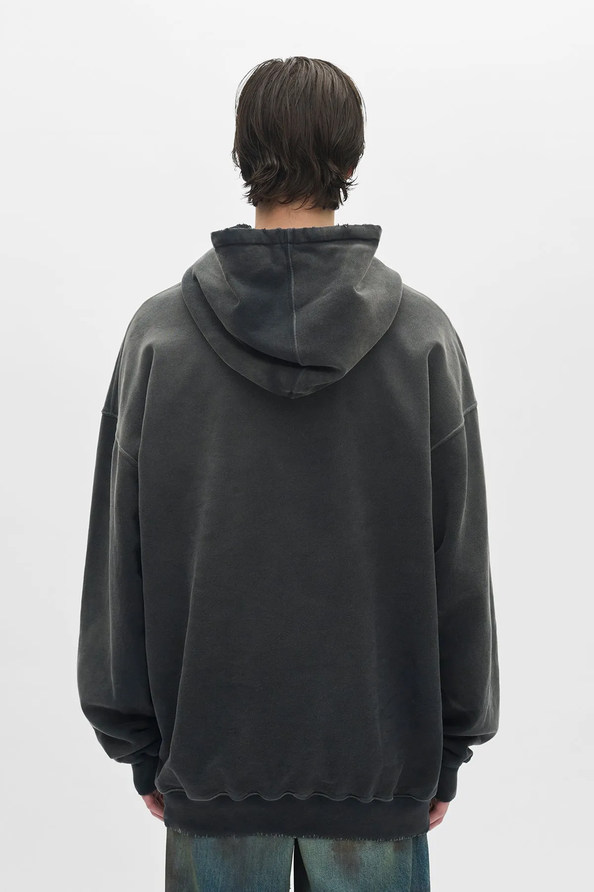 Eagle Print Hoodie sold by Ann Demeulemeester product image thumbnail 3