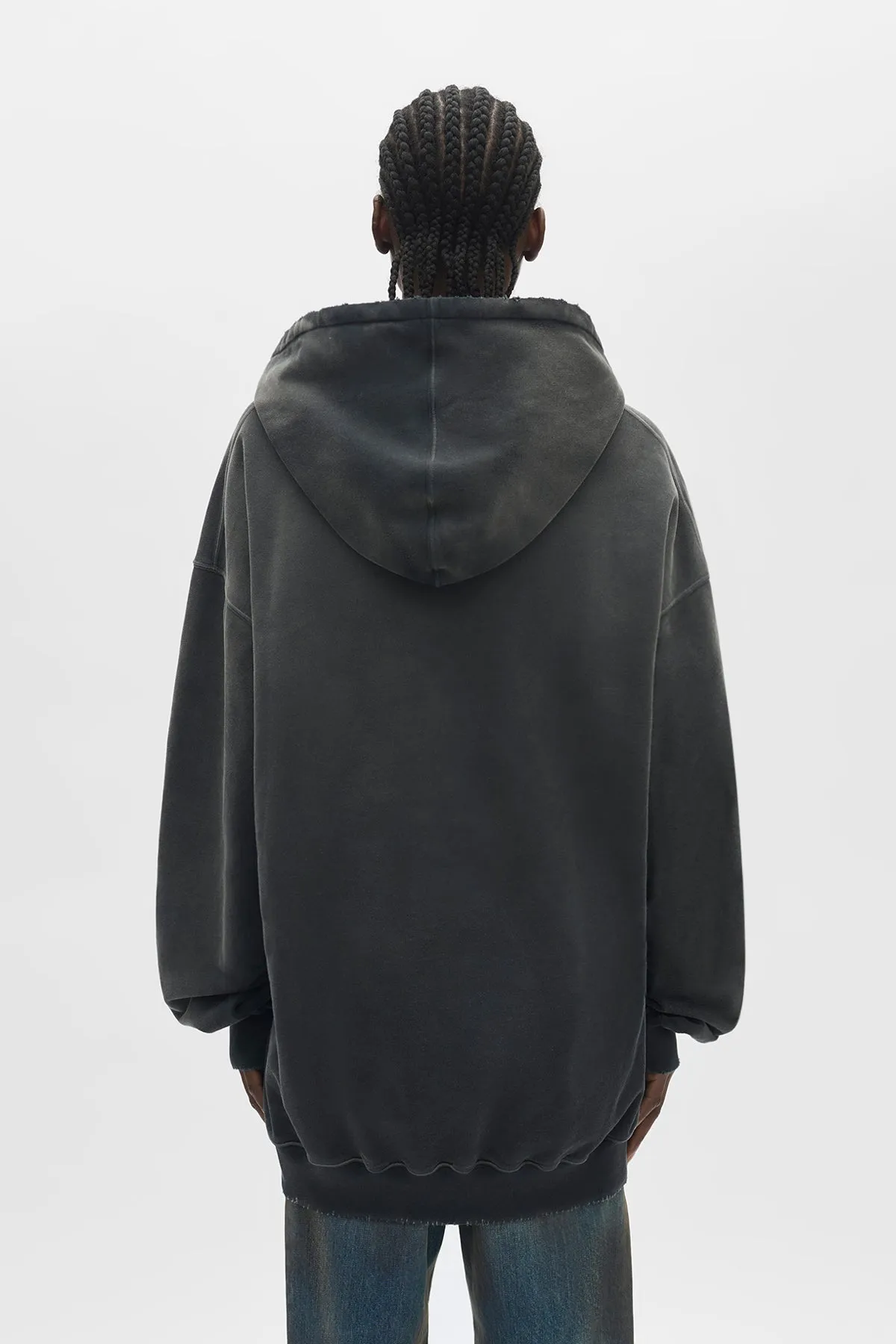 Eagle Print Hoodie sold by Ann Demeulemeester product image thumbnail 3