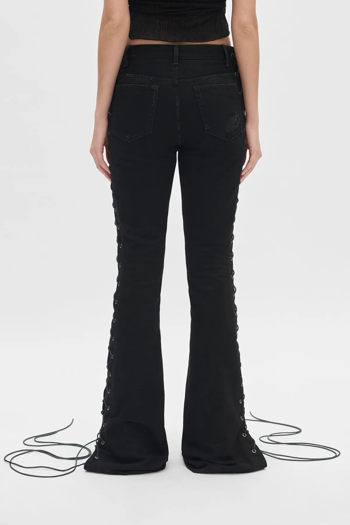 Treze 5-Pocket Bootcut Jeans sold by Ann Demeulemeester product image thumbnail 3