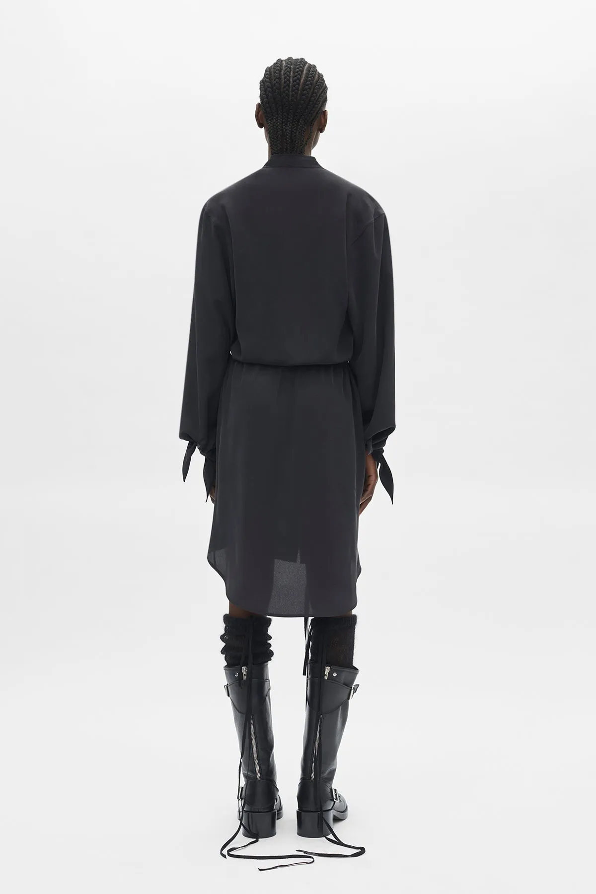 Raymonde Bib Front High Comfort Dress sold by Ann Demeulemeester product image thumbnail 4