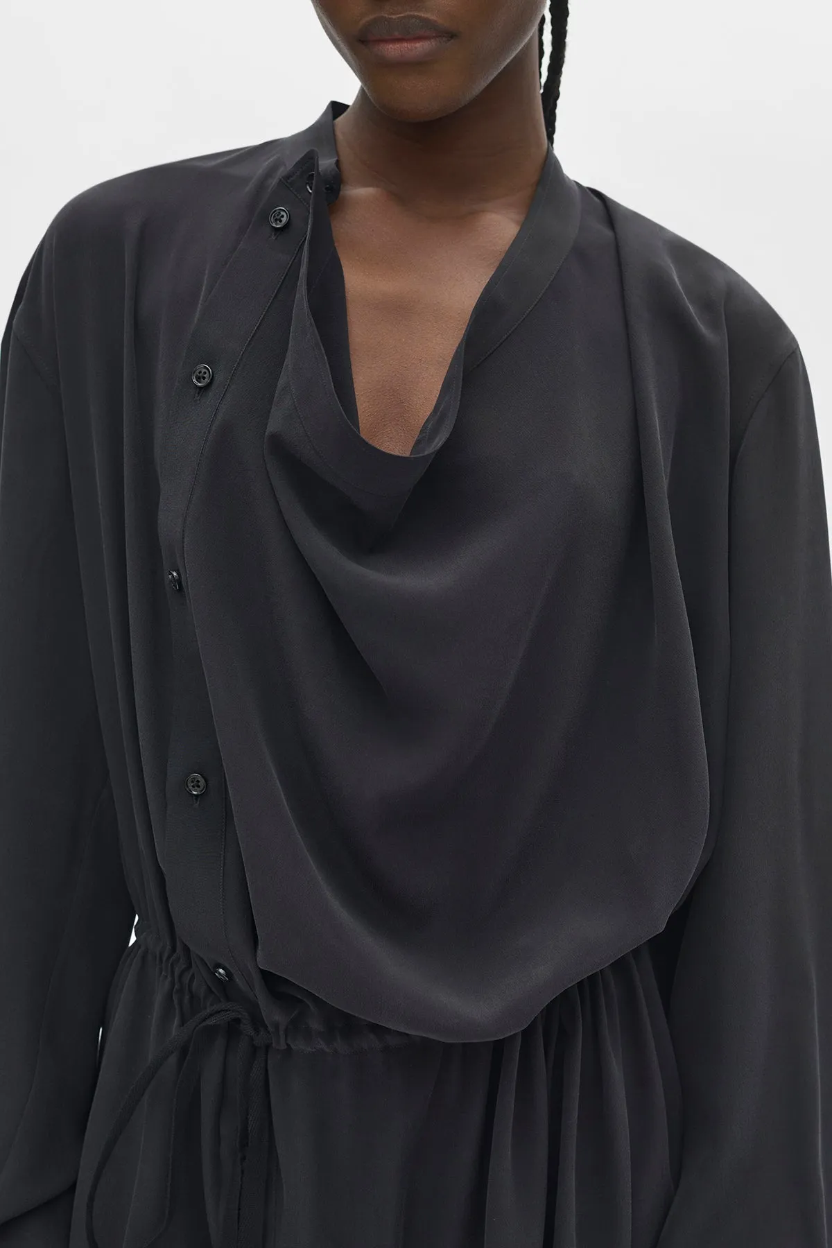 Raymonde Bib Front High Comfort Dress sold by Ann Demeulemeester product image thumbnail 5