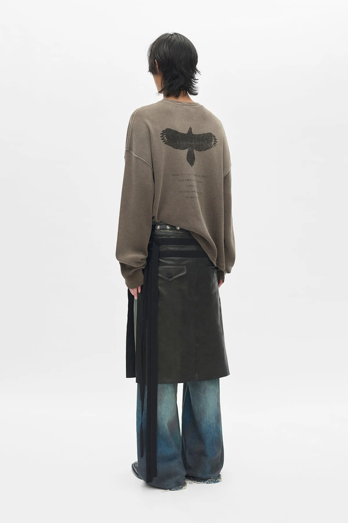 Emil ''Eternal Eagle'' Long Sleeve T-Shirt sold by Ann Demeulemeester