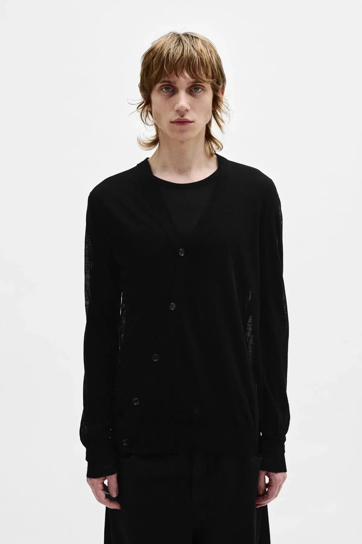 Abram Twisted Cardigan sold by Ann Demeulemeester product image thumbnail 3