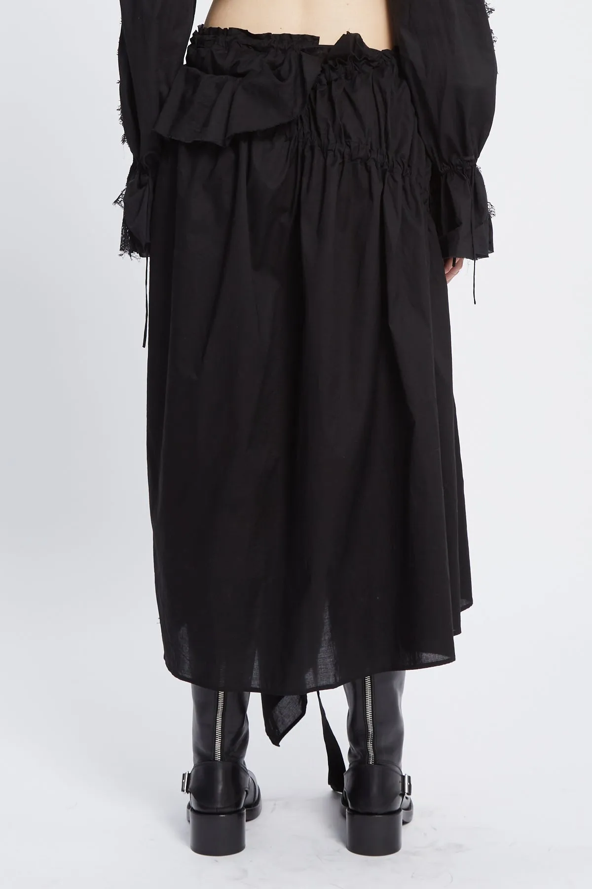 Maike Midi Ruffled Skirt sold by Ann Demeulemeester product image thumbnail 3