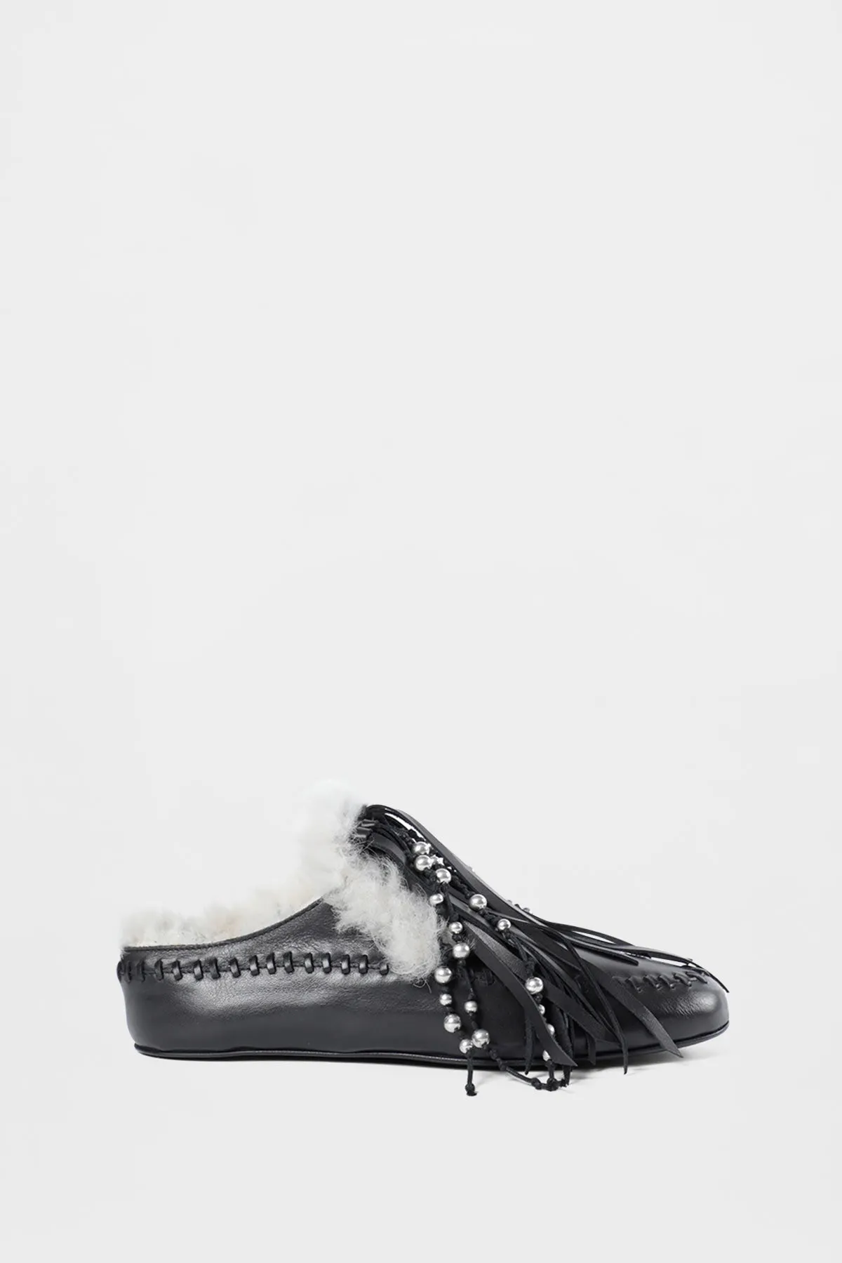 Olai Soft Fringe Mules sold by Ann Demeulemeester product image thumbnail 2