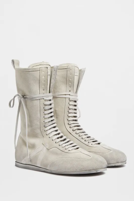 Fides High-Top Boxing Sneakers sold by Ann Demeulemeester