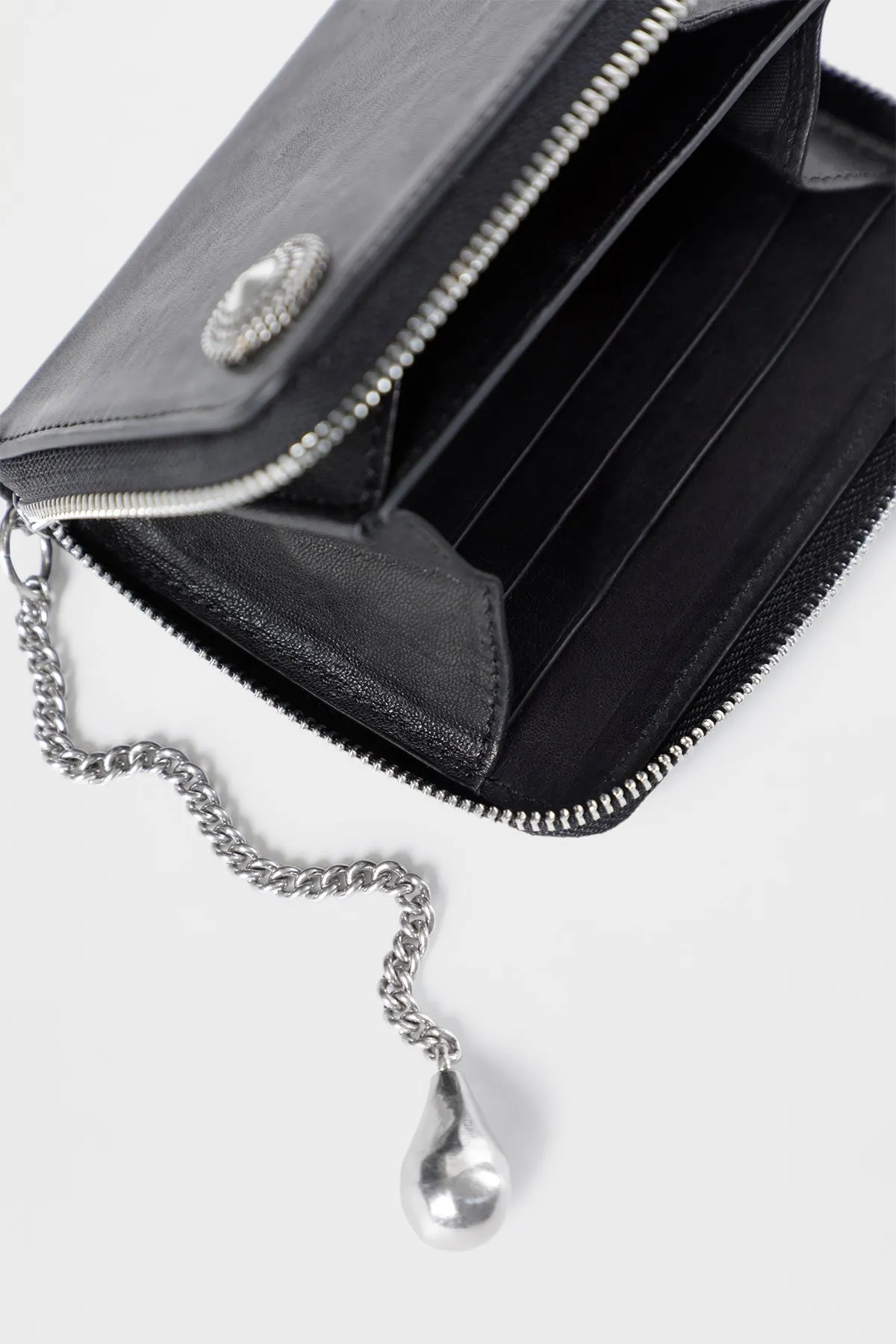 Fim Stud Zip Wallet sold by Ann Demeulemeester product image thumbnail 3