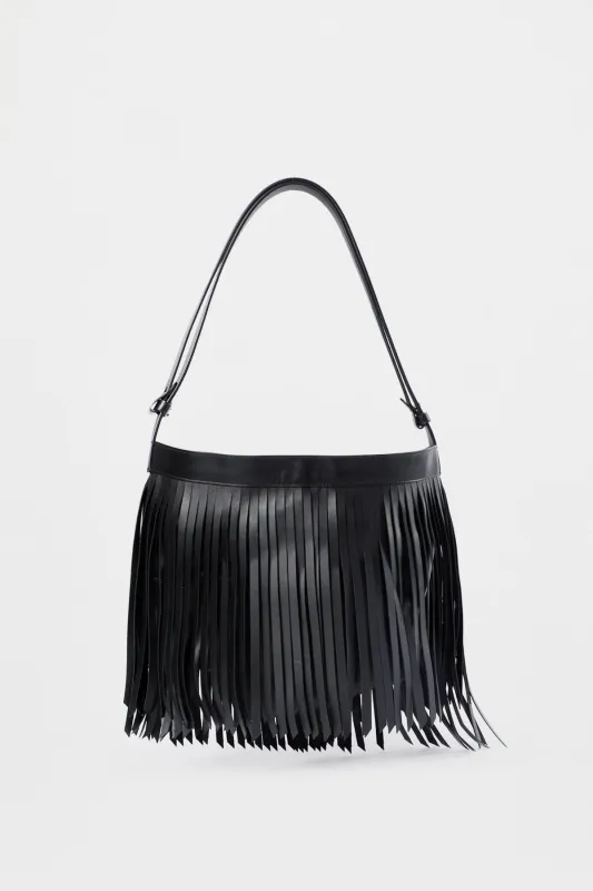 Arsa Fringed Small Shoulder Bag sold by Ann Demeulemeester