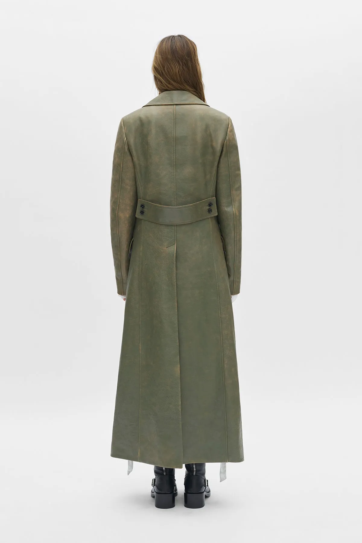 Agniet Double-Breasted Coat sold by Ann Demeulemeester product image thumbnail 4