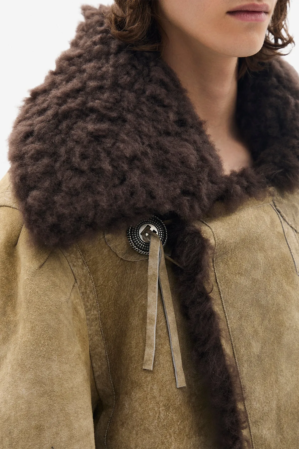 Addie Asymmetric Fur Waistcoat sold by Ann Demeulemeester product image thumbnail 4