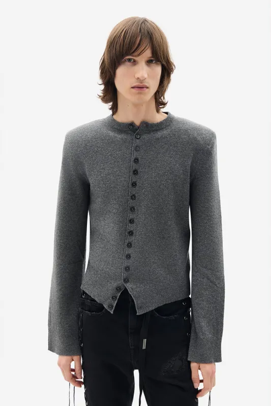 Manten Fitted Cardigan sold by Ann Demeulemeester