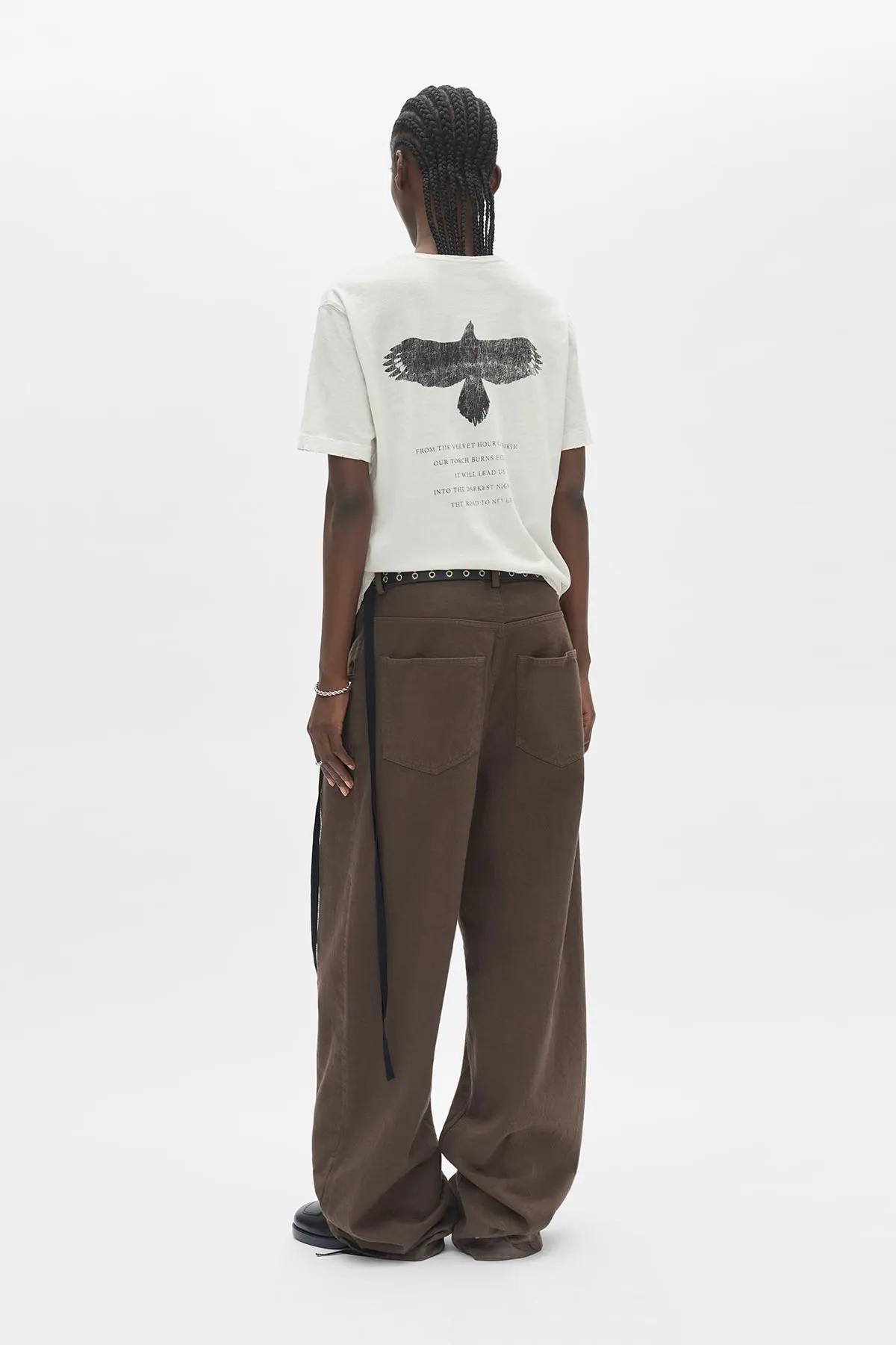 Eternal Eagle T-Shirt sold by Ann Demeulemeester product image thumbnail 4