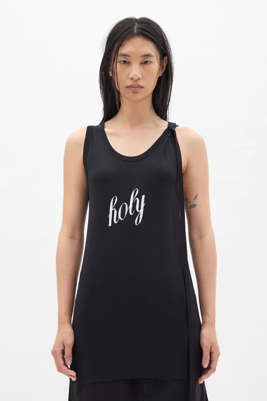 Seva ''Holy'' Print Tank Top made by Ann Demeulemeester