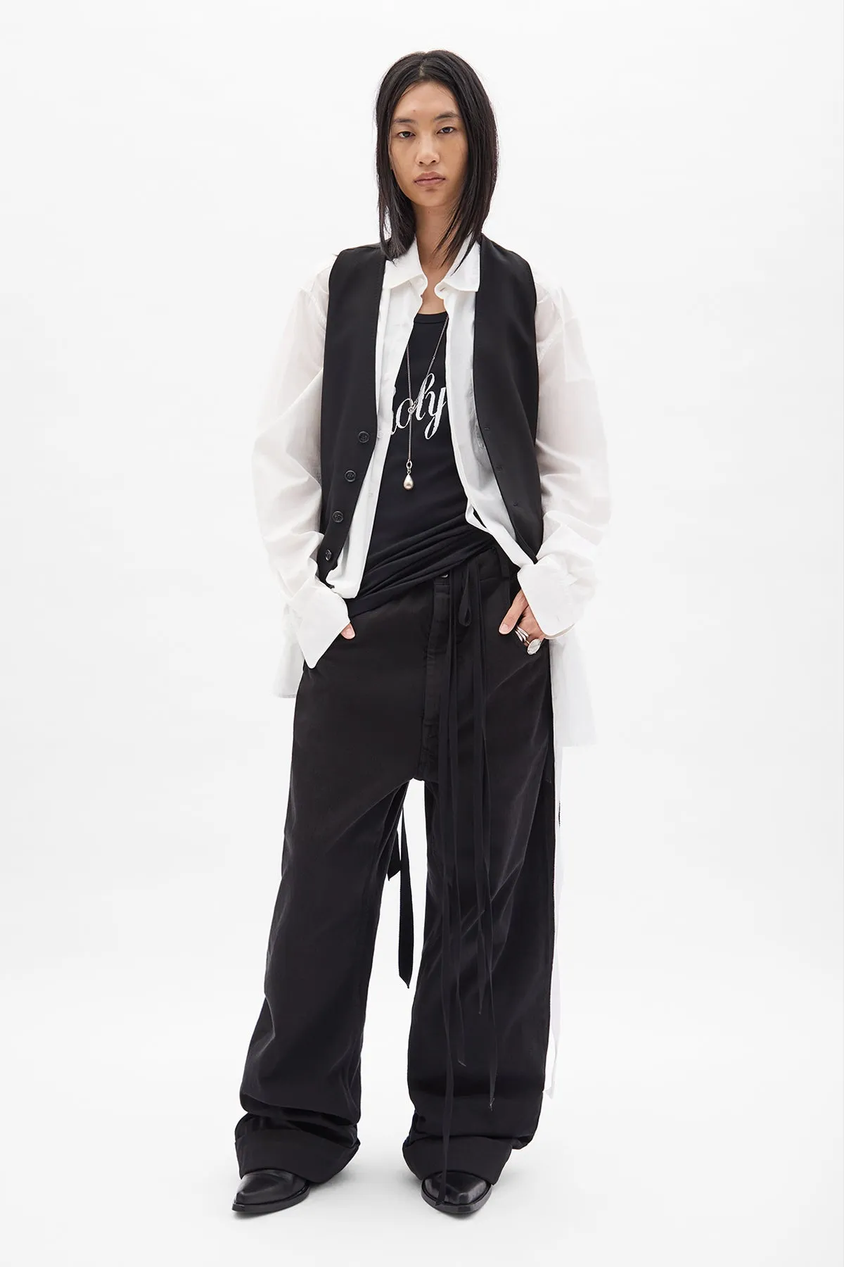 Seva ''Holy'' Print Tank Top sold by Ann Demeulemeester product image thumbnail 4