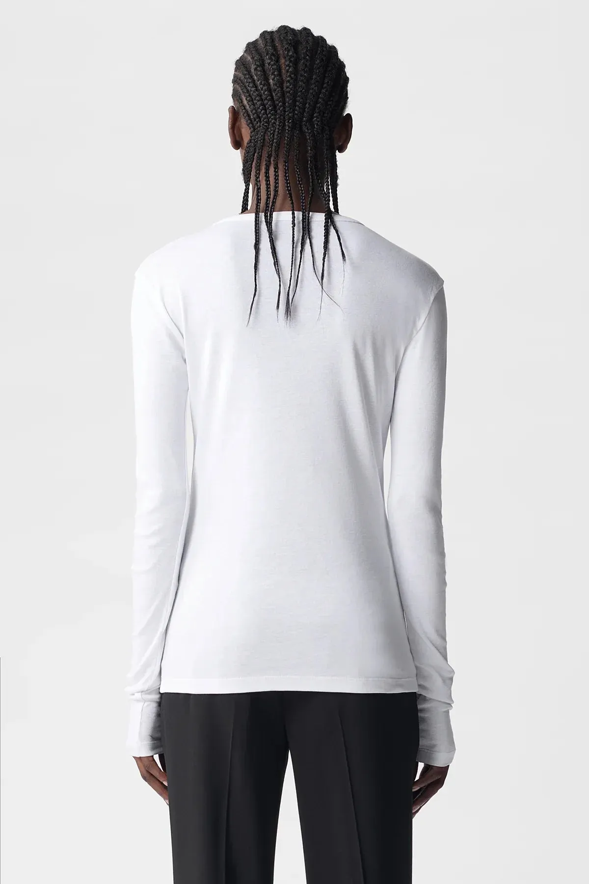 Fiene Printed Long Sleeve T-Shirt sold by Ann Demeulemeester product image thumbnail 3