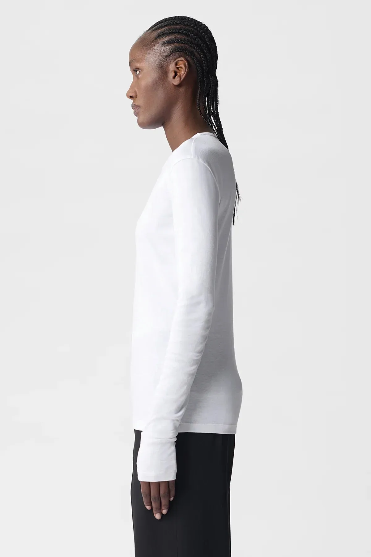 Fiene Printed Long Sleeve T-Shirt sold by Ann Demeulemeester product image thumbnail 2