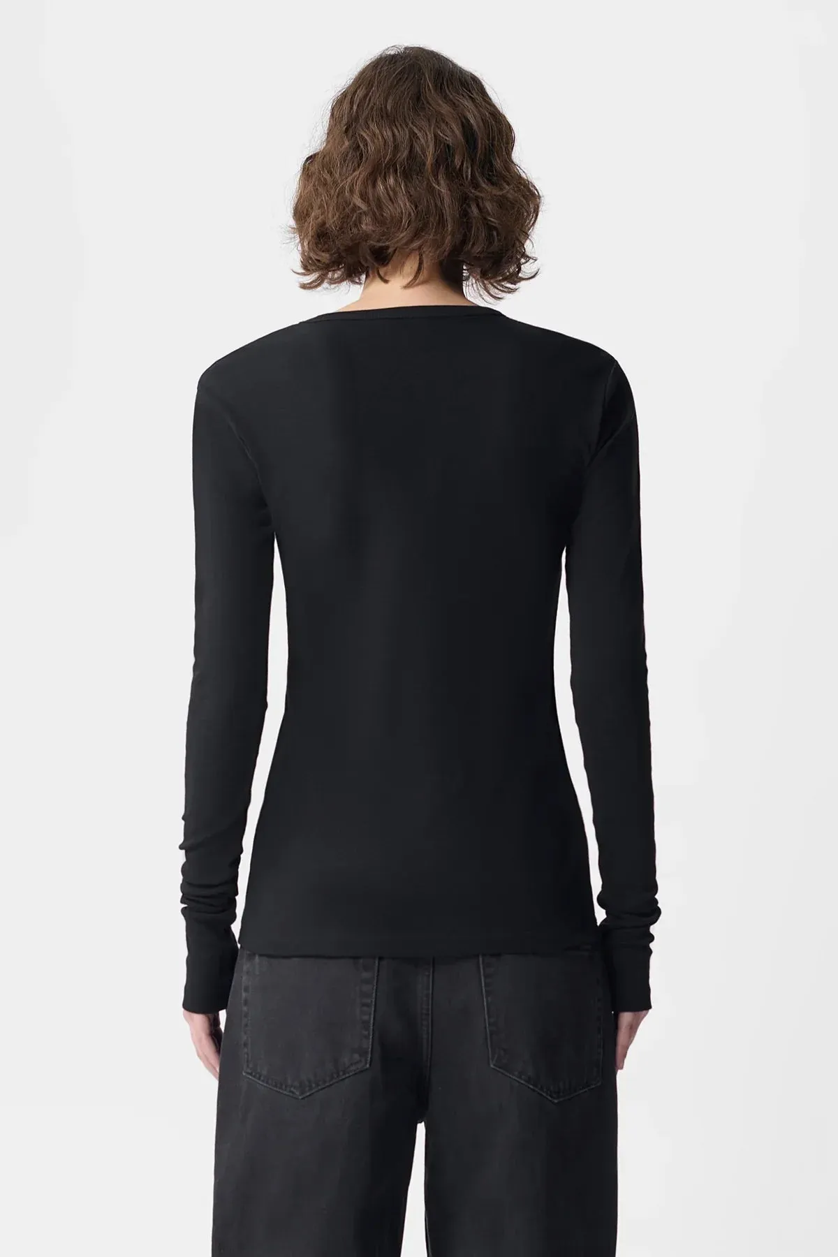 Fiene Printed Long Sleeve T-Shirt sold by Ann Demeulemeester product image thumbnail 3