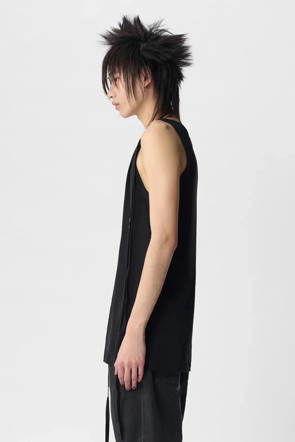 Seva Printed Standard Tank Top sold by Ann Demeulemeester product image thumbnail 2