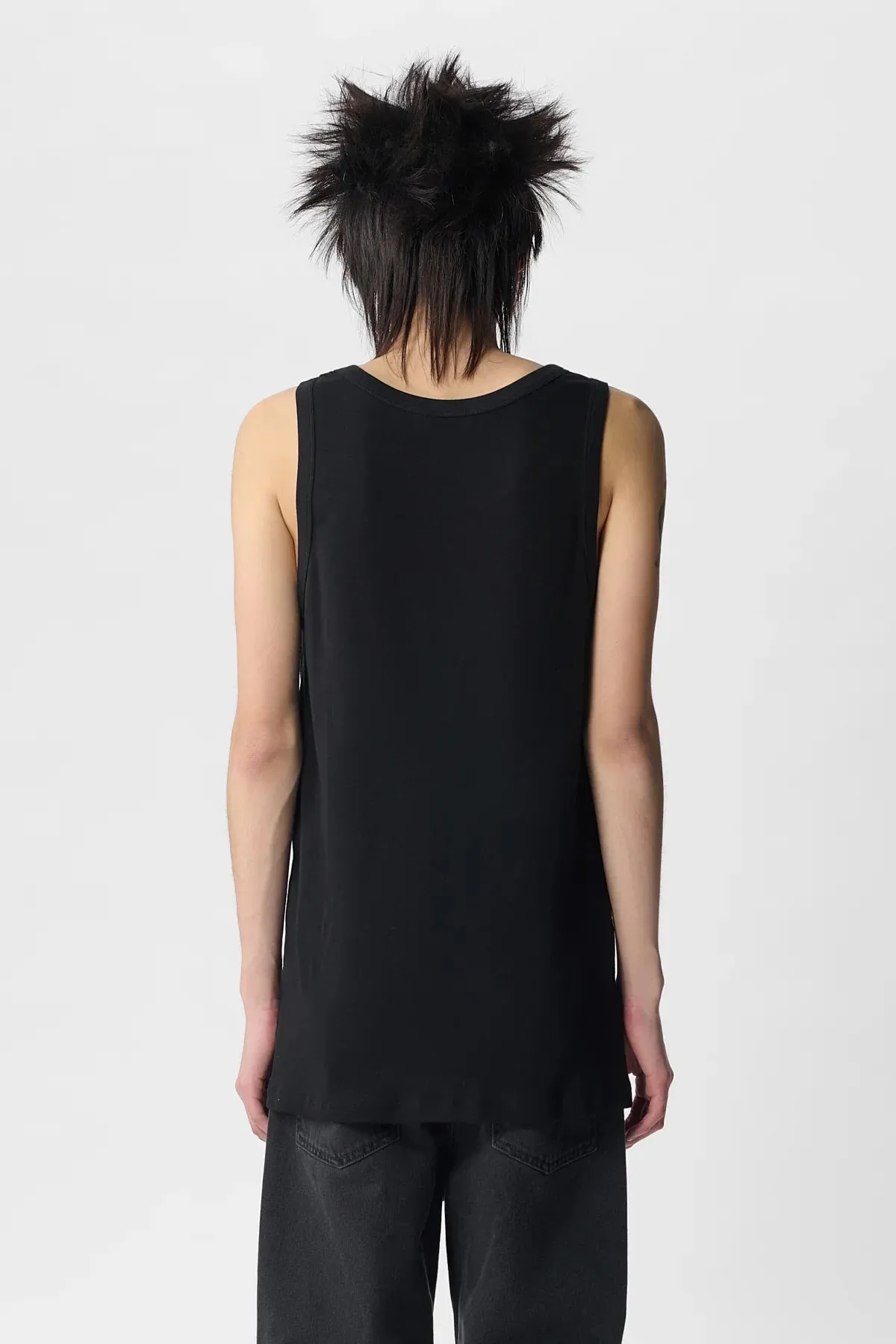 Seva Printed Standard Tank Top sold by Ann Demeulemeester product image thumbnail 3