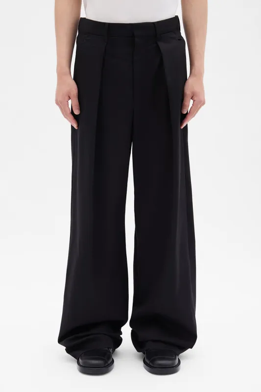 Botel Wide Leg Pleated Trousers sold by Ann Demeulemeester