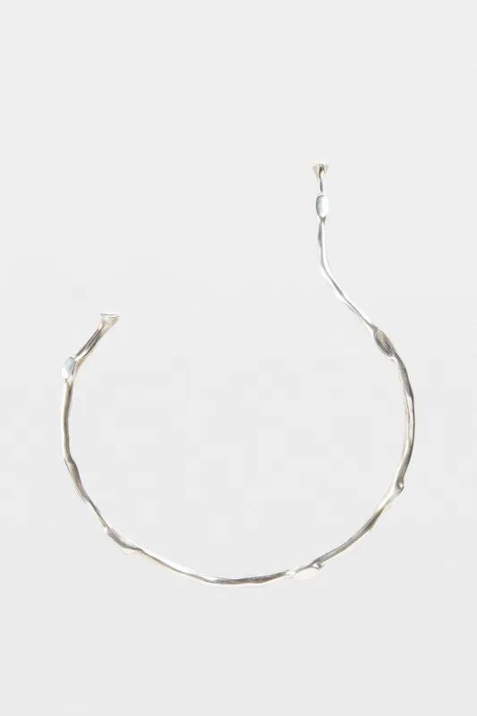 Futuristic Fine Thorn Necklace made by Ann Demeulemeester