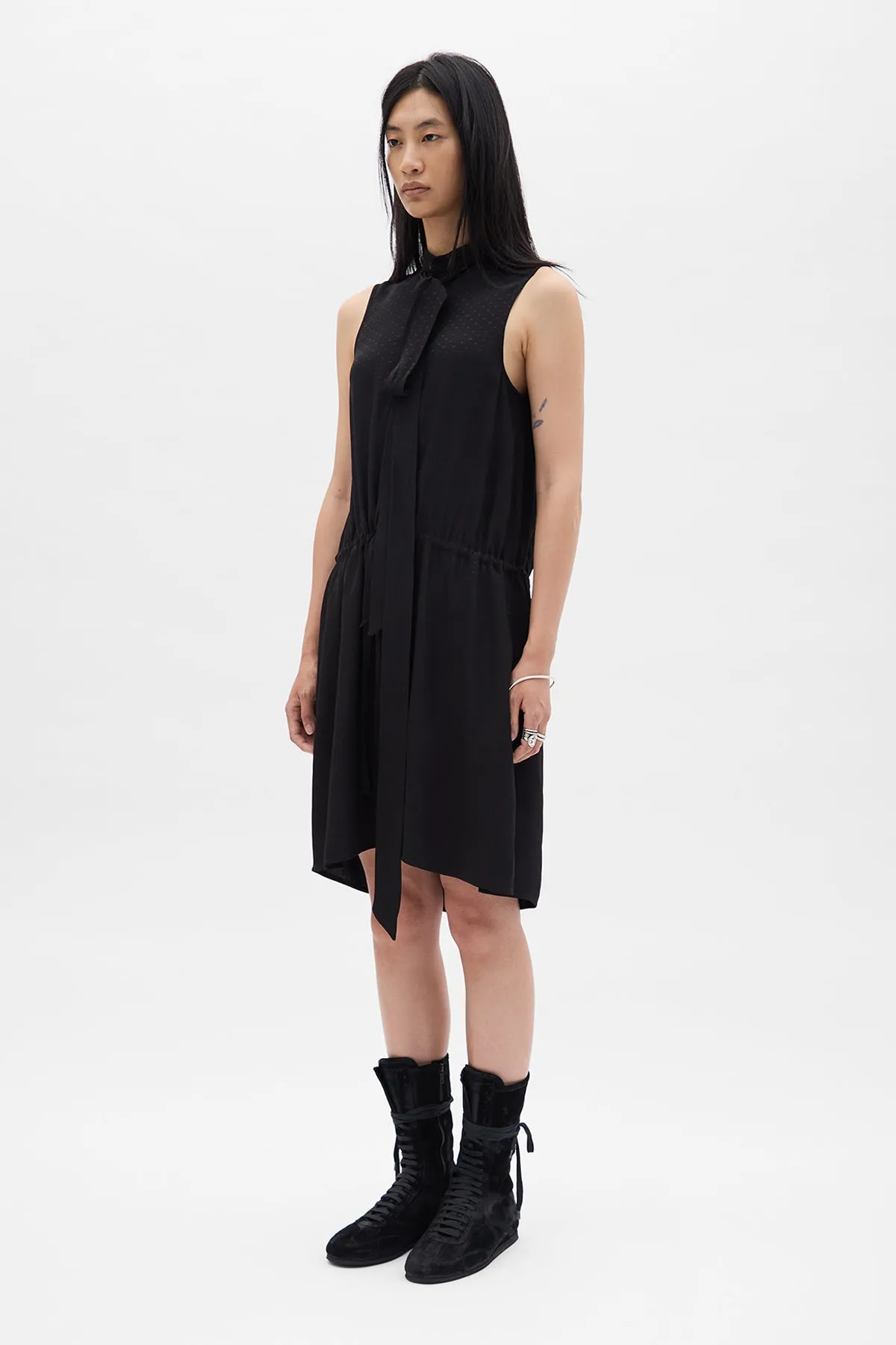 Rie Midi Sleeveless Dress sold by Ann Demeulemeester product image thumbnail 2