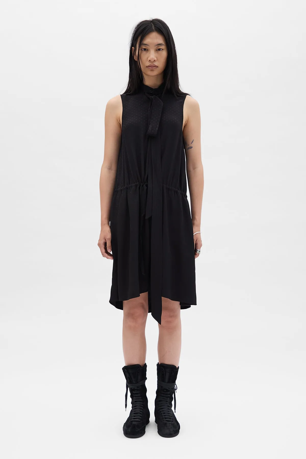 Rie Midi Sleeveless Dress sold by Ann Demeulemeester