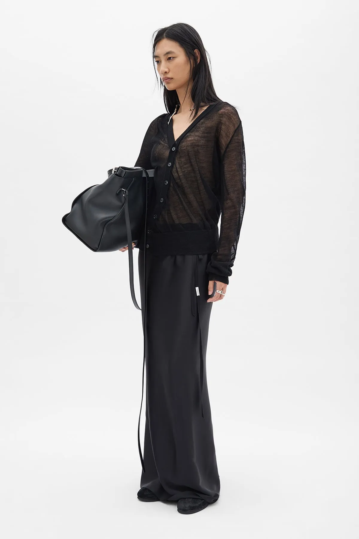 Josa Light Twisted Cardigan sold by Ann Demeulemeester product image thumbnail 4