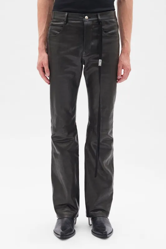 Jonas 5 Pockets Slim Fit Bootcut Pants sold by Ann Demeulemeester