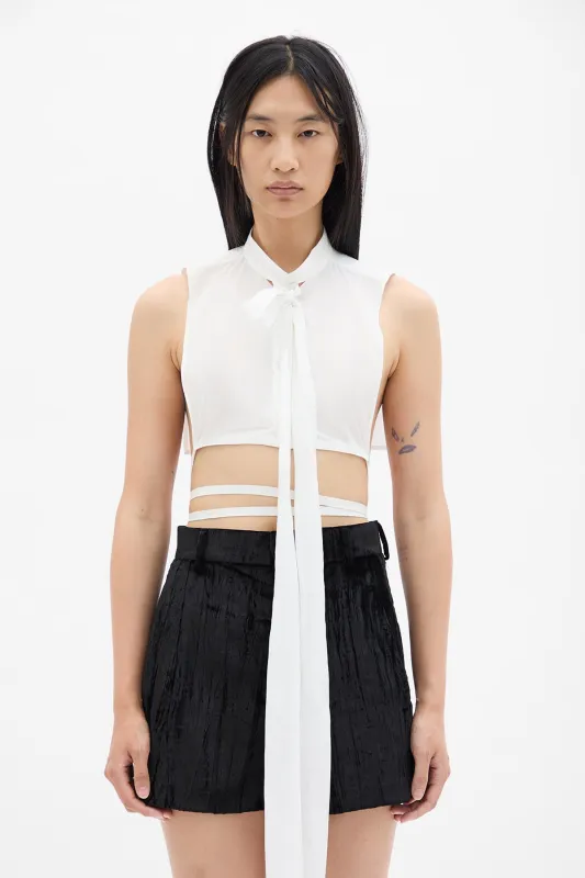 Cyra Plastron with Foulard sold by Ann Demeulemeester