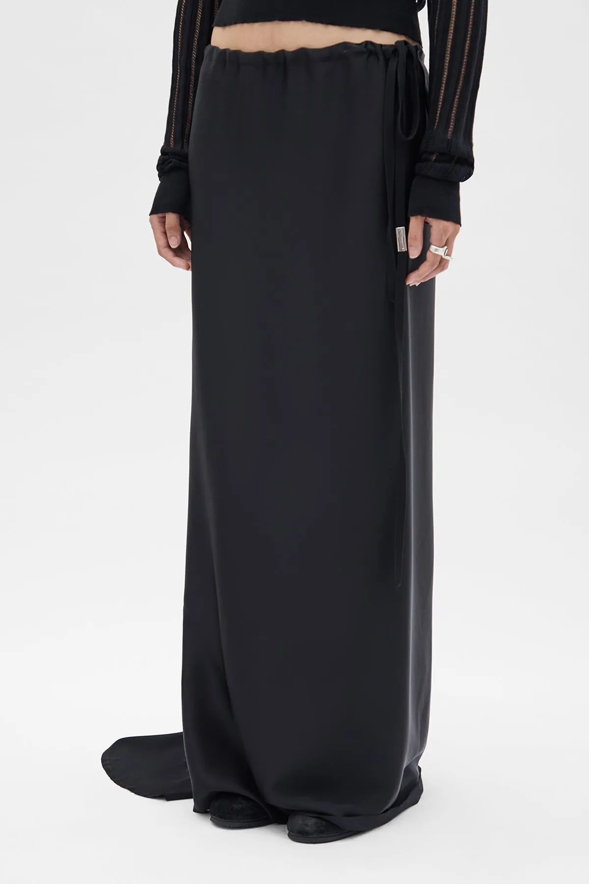 Eveline Long Bias Skirt sold by Ann Demeulemeester product image thumbnail 2