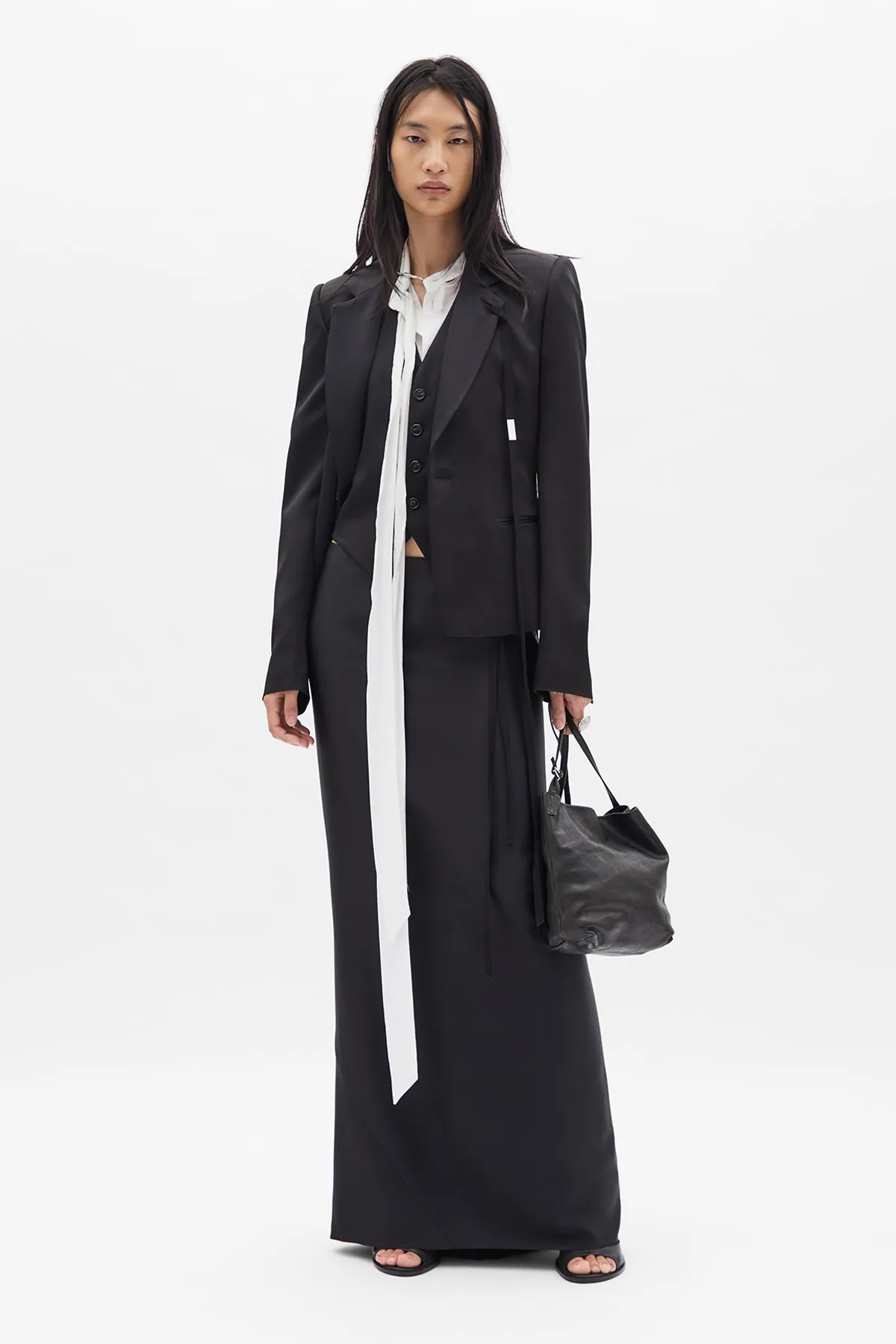 Aggy Fitted Tailored Jacket sold by Ann Demeulemeester product image thumbnail 4