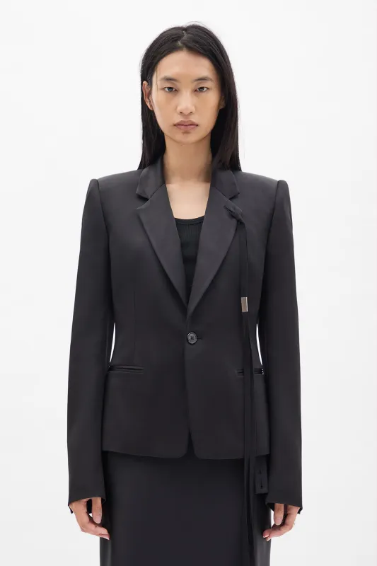 Aggy Fitted Tailored Jacket made by Ann Demeulemeester