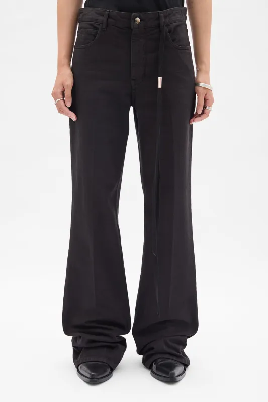 Vive 5-Pockets Straight Leg Trousers sold by Ann Demeulemeester