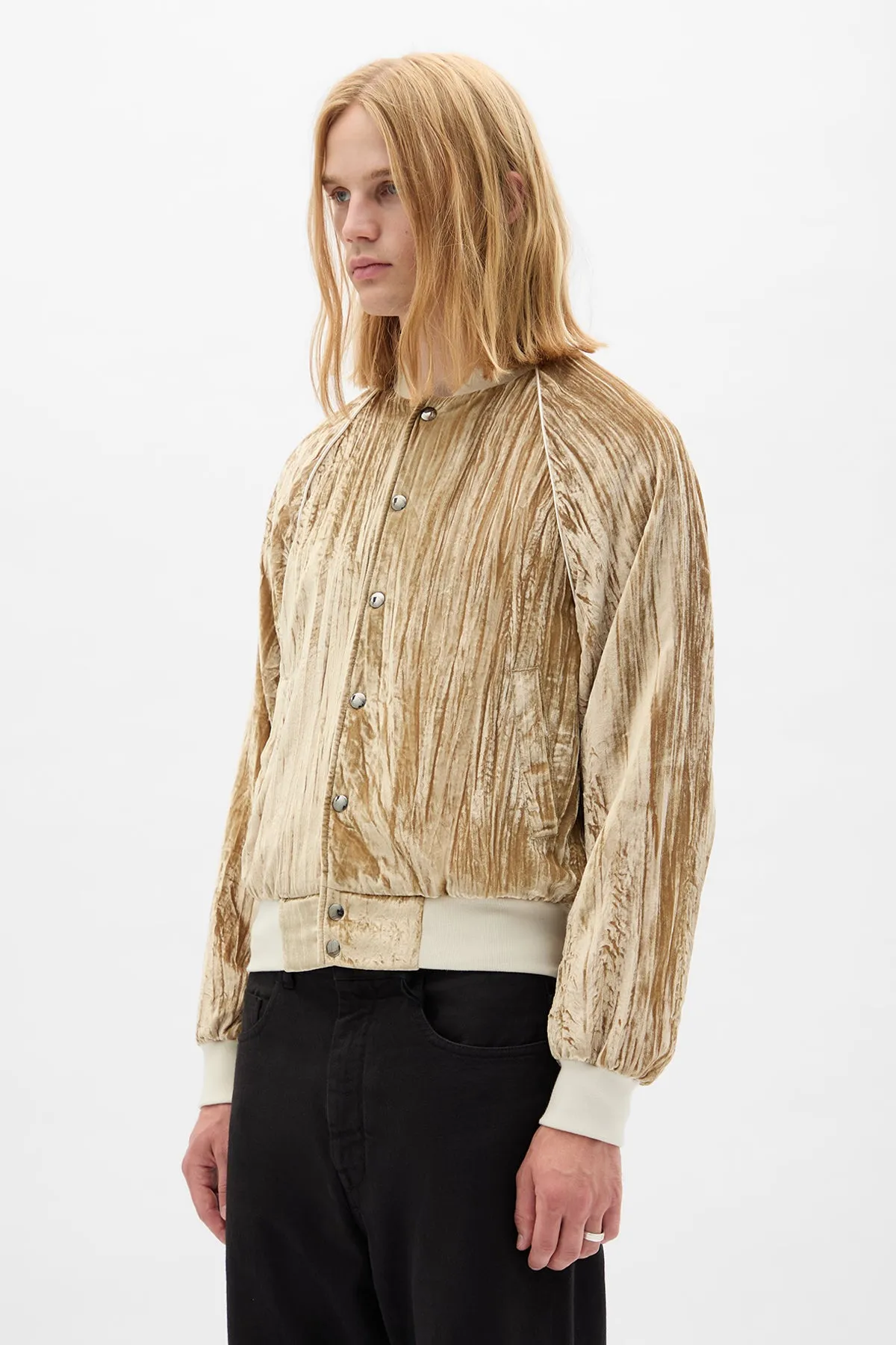 Esko Slim Fit Raglan Bomber sold by Ann Demeulemeester product image thumbnail 2