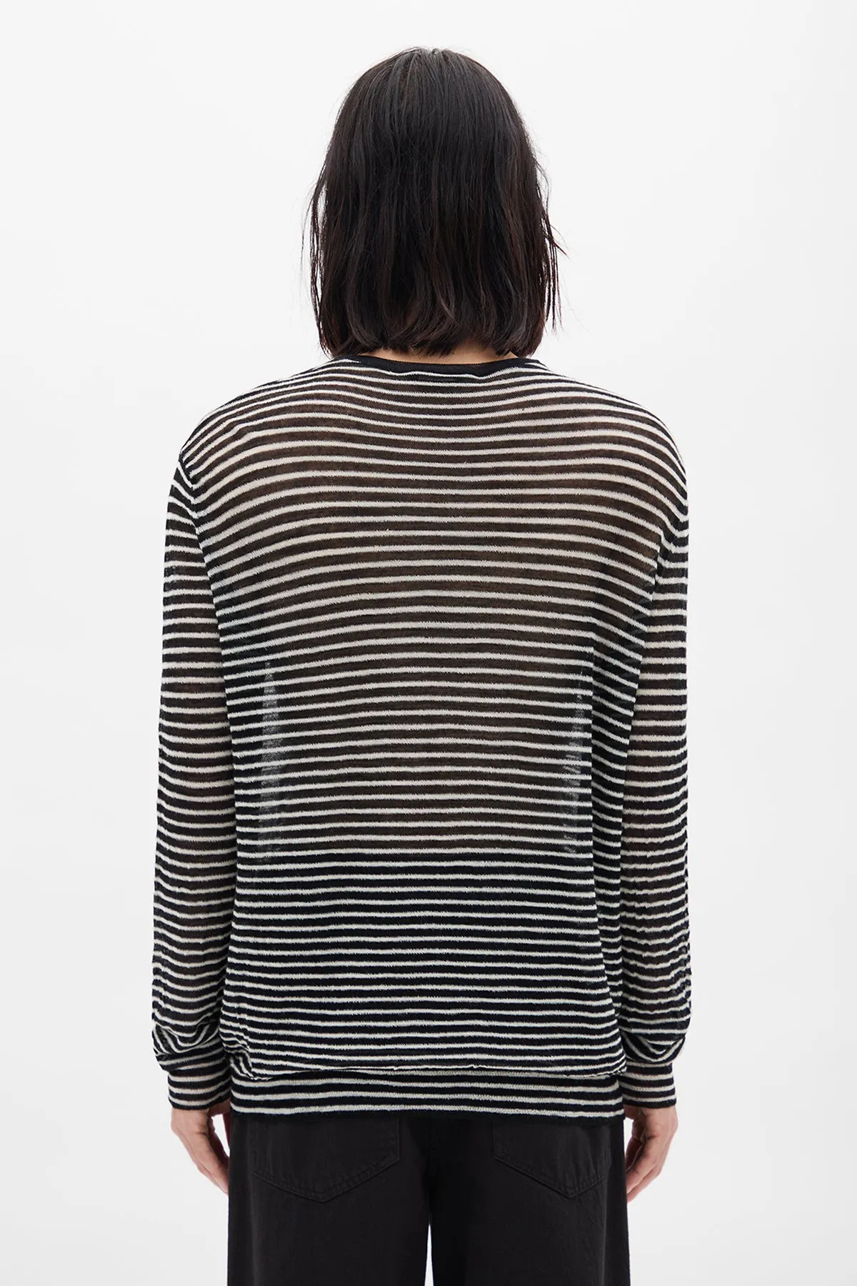 Racin Crew Neck Light Sweater sold by Ann Demeulemeester product image thumbnail 3