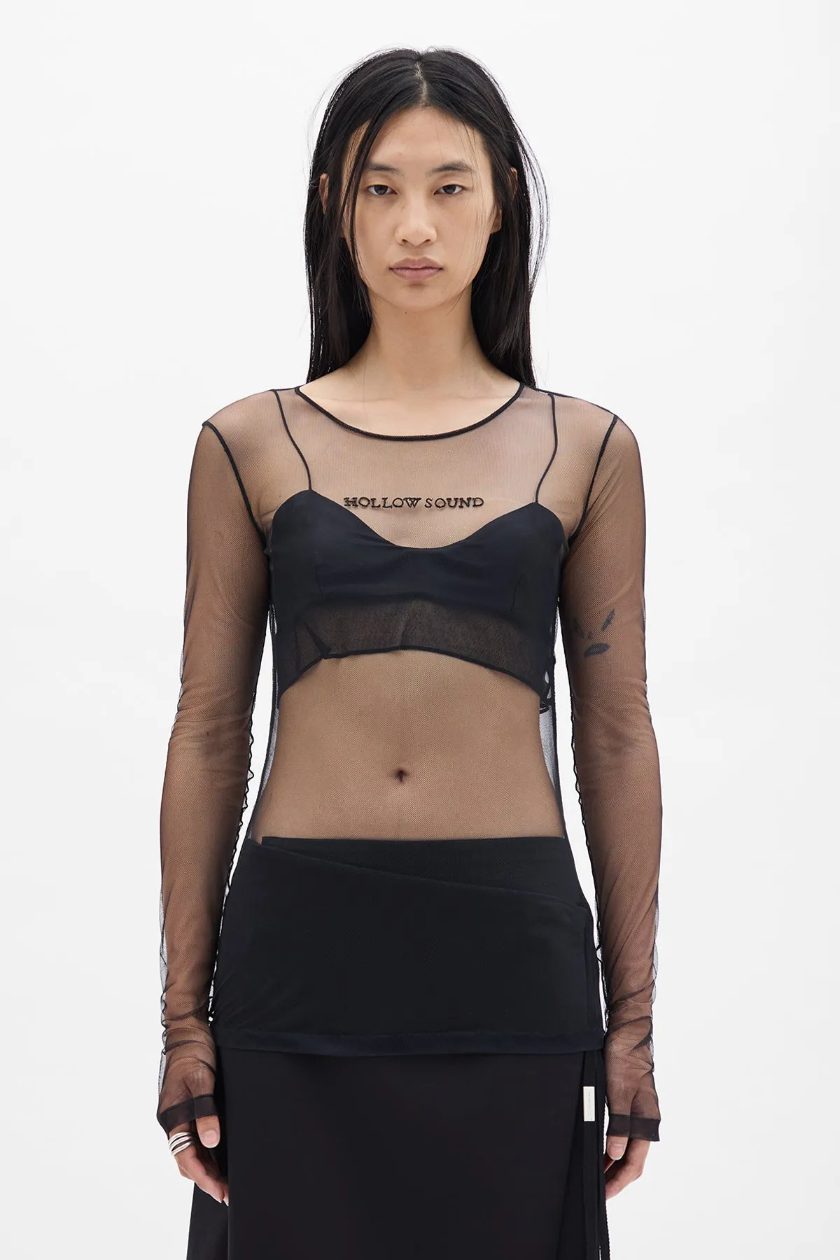 Fiene ''Hollow Sound'' Long Sleeve T-Shirt sold by Ann Demeulemeester